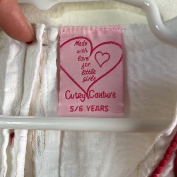 Cutesy Couture Girls Sundress with beautiful Embroidery Details, 5T, EUC - Picture 4 of 8